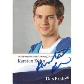 Autogramm TV | ARD | Karsten KÜHN | 2012 "In Aller Freundschaft" (Portrait Color Lüders)