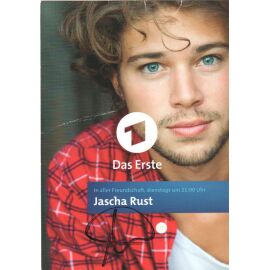 Autogramm TV | ARD | Jascha RUST | 2015 "In Aller Freundschaft" (Portrait Color Steinweg)