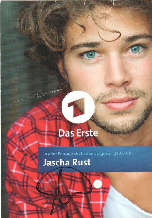 Autogramm TV | ARD | Jascha RUST | 2015 "In Aller Freundschaft" (Portrait Color Steinweg)