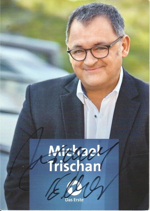Autogramm TV | ARD | Michael TRISCHAN | 2016 "In Aller Freundschaft" (Portrait Color Wernicke)
