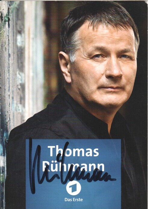 Autogramm TV | ARD | Thomas RÜHMANN | 2017 "In Aller Freundschaft" (Portrait Color Wernicke)