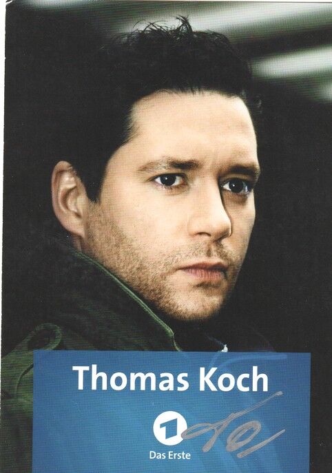 Autogramm TV | ARD | Thomas KOCH | 2017 "In Aller Freundschaft" (Portrait Color Gheorgiu)
