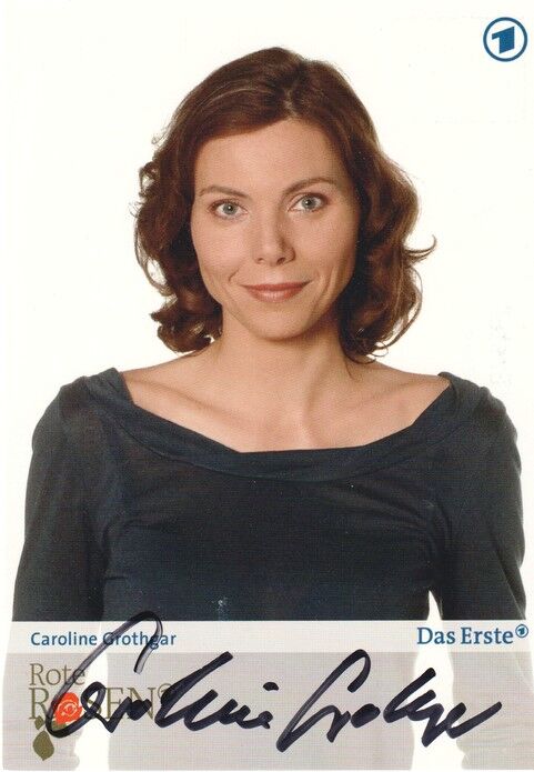 Autogramm TV | ARD | Caroline GROTHGAR | 2000er "Rote Rosen" (Portrait Color Manthey)