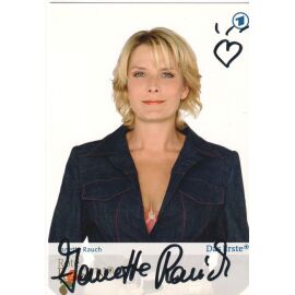 Autogramm TV | ARD | Janette RAUCH | 2000er "Rote Rosen" (Portrait Color Jander)