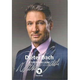 Autogramm TV | ARD | Dieter BACH | 2020er "Sturm Der Liebe" (Portrait Color Arnold)
