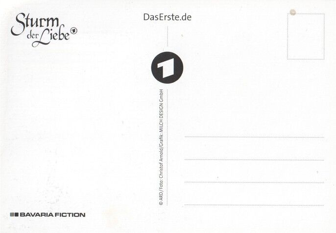 Autogramm TV | ARD | Dieter BACH | 2020er "Sturm Der Liebe" (Portrait Color Arnold)