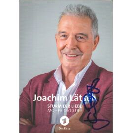 Autogramm TV | ARD | Joachim LÄTSCH | 2020er "Sturm Der Liebe" (Portrait Color Arnold)