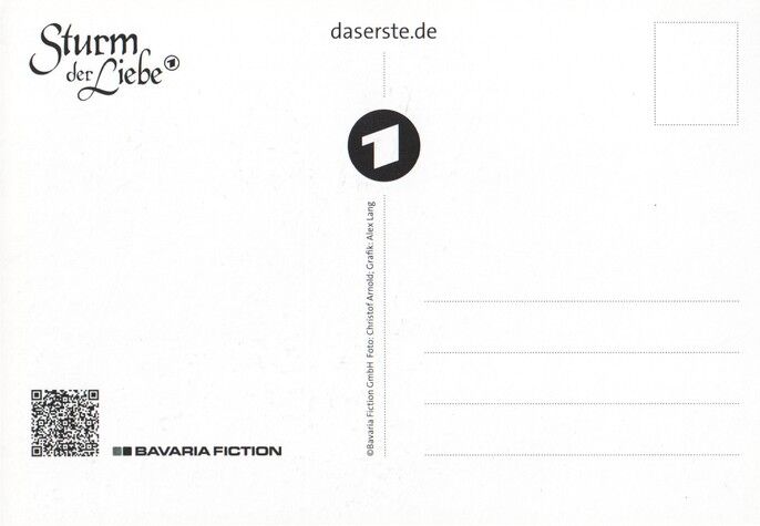 Autogramm TV | ARD | Stefan HARTMANN | 2020er "Sturm Der Liebe" (Portrait Color Arnold)