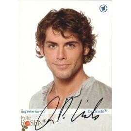 Autogramm TV | ARD | Roy Peter MARINO | 2008 "Rote Rosen" (Portrait Color Manthey)
