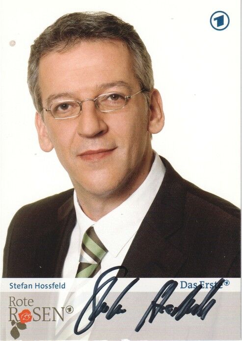 Autogramm TV | ARD | Stefan HOSSFELD | 2008 "Rote Rosen" (Portrait Color Manthey)