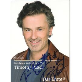 Autogramm TV | ARD | Timothy PEACH | 2010er "Rote Rosen" (Portrait Color Jander)