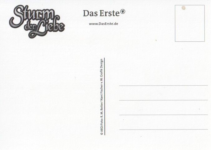 Autogramm TV | ARD | Dirk GALUBA | 2000er "Sturm Der Liebe" (Portrait Color Reiter)