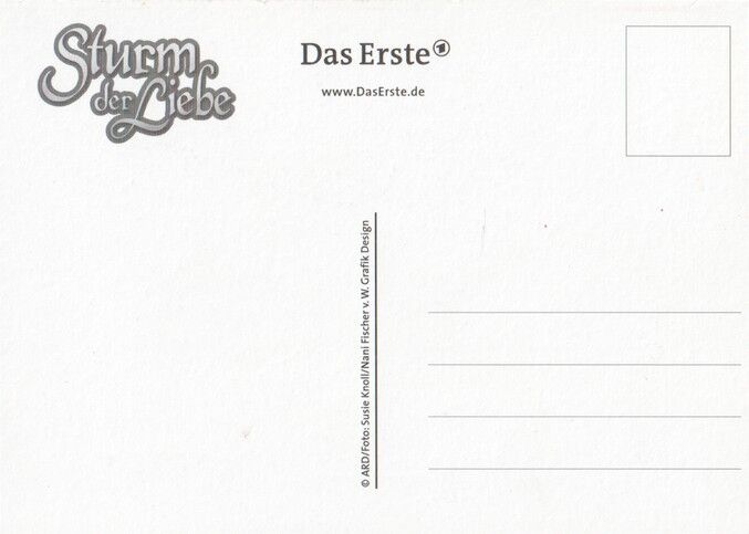 Autogramm TV | ARD | Gregory B. WALDIS | 2000er "Sturm Der Liebe" (Portrait Color Knoll)