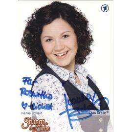 Autogramm TV | ARD | Ivanka BREKALO | 2000er "Sturm Der Liebe" (Portrait Color Wilschewski)