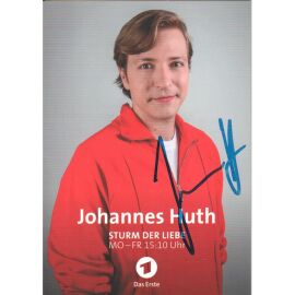 Autogramm TV | ARD | Johannes HUTH | 2020er "Sturm Der Liebe" (Portrait Color Arnold)