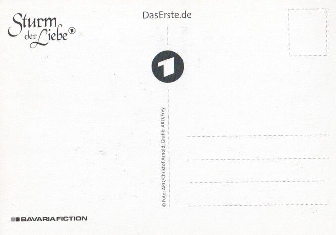 Autogramm TV | ARD | Lorenzo PATANE | 2020er "Sturm Der Liebe" (Portrait Color Arnold)
