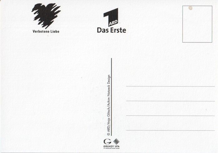 Autogramm TV | ARD | Ron HOLZSCHUH | 2000er "Verbotene Liebe" (Portrait Color Glitsch)