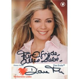 Autogramm TV | ARD | Diana FRANK | 2008 "Verbotene Liebe" (Portrait Color)