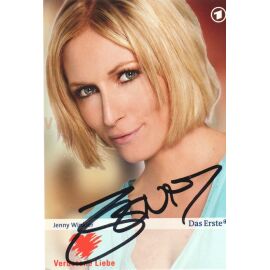 Autogramm TV | ARD | Jenny WINKLER | 2008 "Verbotene Liebe" (Portrait Color)