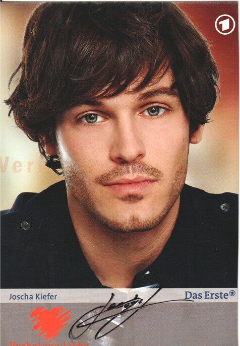 Autogramm TV | ARD | Joscha KIEFER | 2008 "Verbotene Liebe" (Portrait Color)