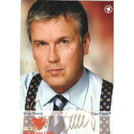 Autogramm TV | ARD | Klaus ZMOREK | 2008 "Verbotene Liebe" (Portrait Color)