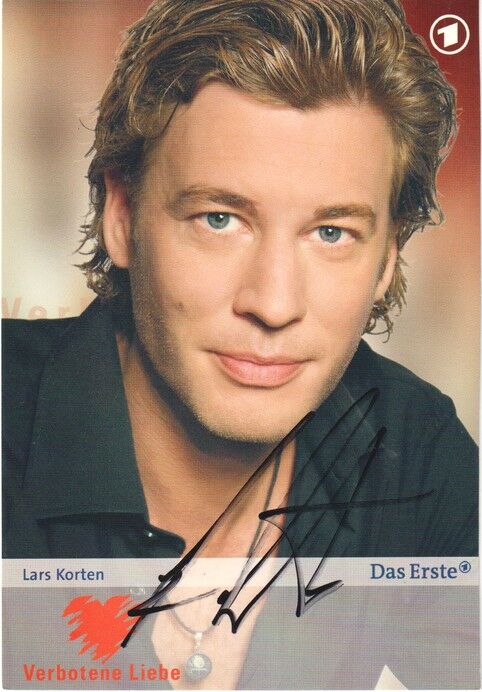 Autogramm TV | ARD | Lars KORTEN | 2008 "Verbotene Liebe" (Portrait Color)