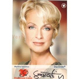 Autogramm TV | ARD | Martina SERVATIUS | 2008 "Verbotene Liebe" (Portrait Color)
