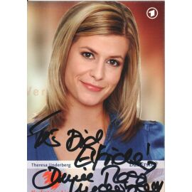 Autogramm TV | ARD | Theresa UNDERBERG | 2008 "Verbotene Liebe" (Portrait Color)