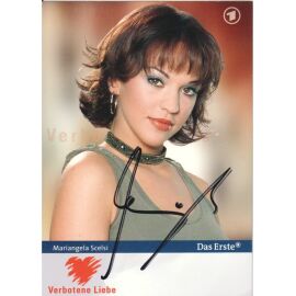 Autogramm TV | ARD | Mariangela SCELSI | 2000er "Verbotene Liebe" (Portrait Color)