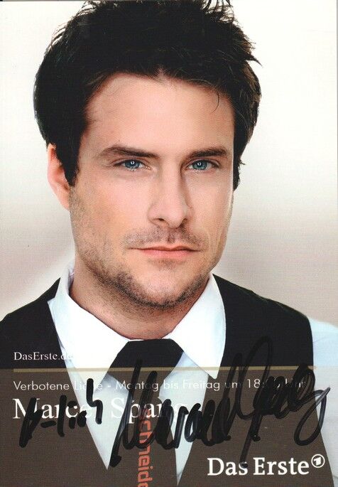 Autogramm TV | ARD | Marcel SPANG | 2011 "Verbotene Liebe" (Portrait Color)