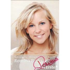 Autogramm TV | ARD | Romina BECKS | 2011 "Verbotene Liebe" (Portrait Color Glitsch)