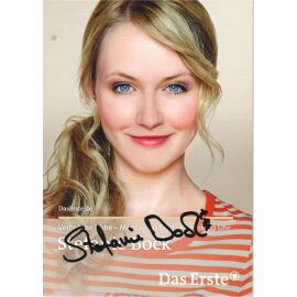 Autogramm TV | ARD | Stefanie BOCK | 2011 "Verbotene Liebe" (Portrait Color Glitsch)