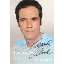 Autogramm TV | ARD | Thomas OHRNER | 2011 "Verbotene Liebe" (Portrait Color Glitsch)