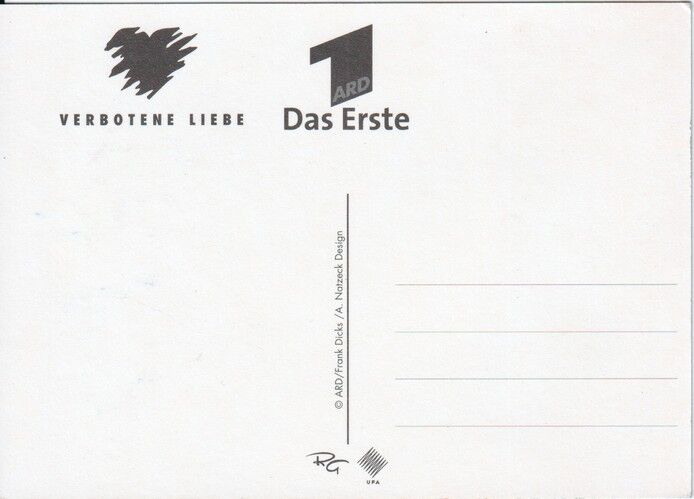 Autogramm TV | ARD | Roland PFAUS | 1990er "Verbotene Liebe" (Portrait Color Dicks)