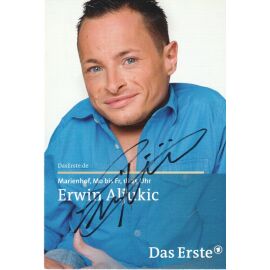 Autogramm TV | ARD | Erwin ALJUKIC | 2009 "Marienhof" (Portrait Color Wilschewski)