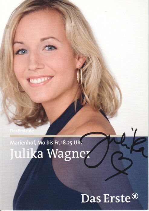 Autogramm TV | ARD | Julika WAGNER | 2009 "Marienhof" (Portrait Color Jander)