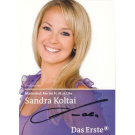 Autogramm TV | ARD | Sandra KOLTAI | 2009 "Marienhof" (Portrait Color Jander)