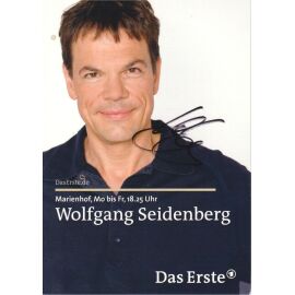 Autogramm TV | ARD | Wolfgang SEIDENBERG | 2009 "Marienhof" (Portrait Color Wilschewski)