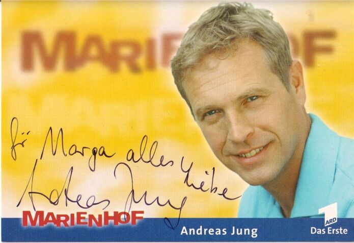 Autogramm TV | ARD | Andreas JUNG | 2000 "Marienhof" (Portrait Color Reiter)