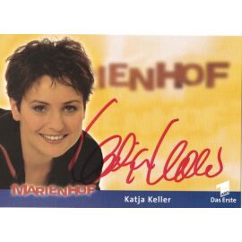 Autogramm TV | ARD | Katja KELLER | 2000 "Marienhof" (Portrait Color Reiter)