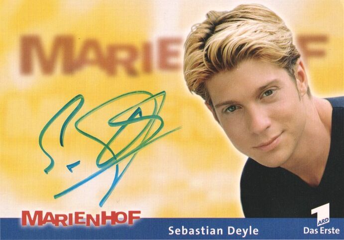Autogramm TV | ARD | Sebastian DEYLE | 2000 "Marienhof" (Portrait Color Reiter)