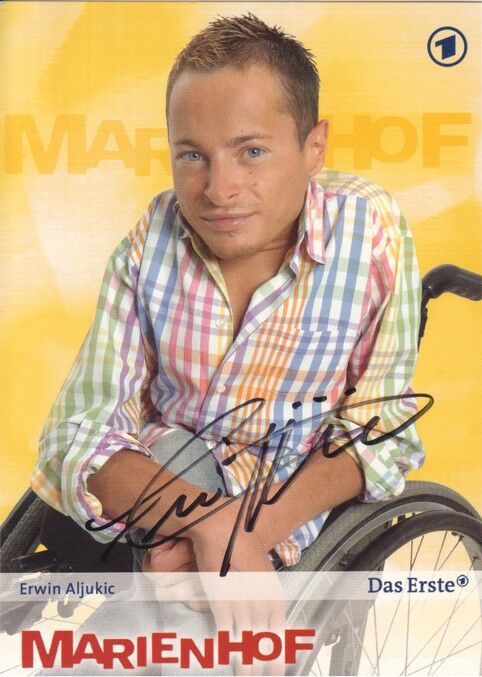 Autogramm TV | ARD | Erwin ALJUKIC | 2005 "Marienhof" (Portrait Color Reiter)