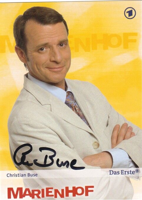 Autogramm TV | ARD | Christian BUSE | 2005 "Marienhof" (Portrait Color Reiter)