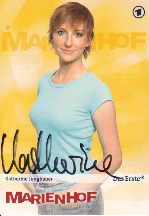 Autogramm TV | ARD | Katherine JUNGBAUER | 2005 "Marienhof" (Portrait Color Reiter)