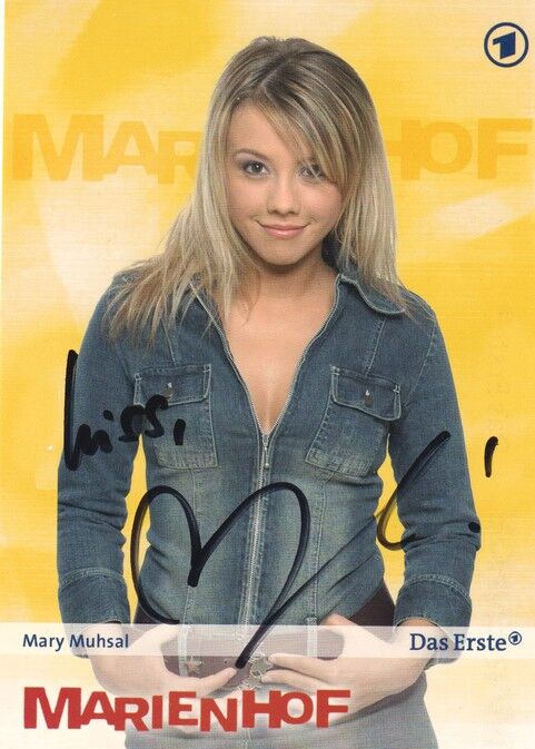Autogramm TV | ARD | Mary MUHSAL | 2005 "Marienhof" (Portrait Color Reiter)