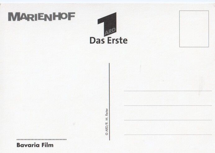 Autogramm TV | ARD | Cyrus DAVID | 1990er "Marienhof" (Portrait Color Reiter)
