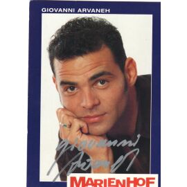 Autogramm TV | ARD | Giovanni ARVANEH | 1990er "Marienhof" (Portrait Color Reiter)