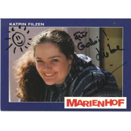 Autogramm TV | ARD | Katrin FILZEN | 1990er "Marienhof" (Portrait Color Reiter)