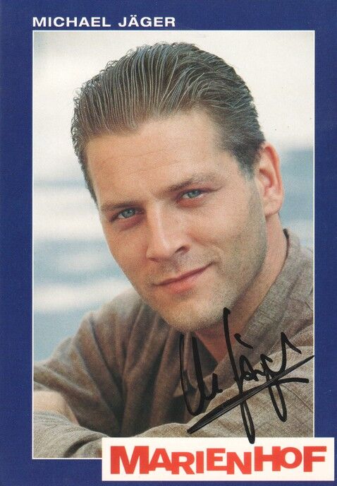 Autogramm TV | ARD | Michael JÄGER | 1990er "Marienhof" (Portrait Color Reiter)