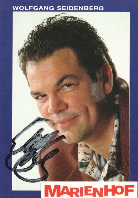 Autogramm TV | ARD | Wolfgang SEIDENBERG | 1990er "Marienhof" (Portrait Color Reiter) 2